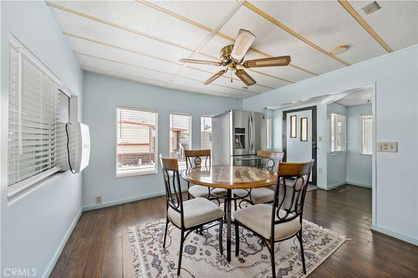 Dining room, Interior, Wood Texture Flooring