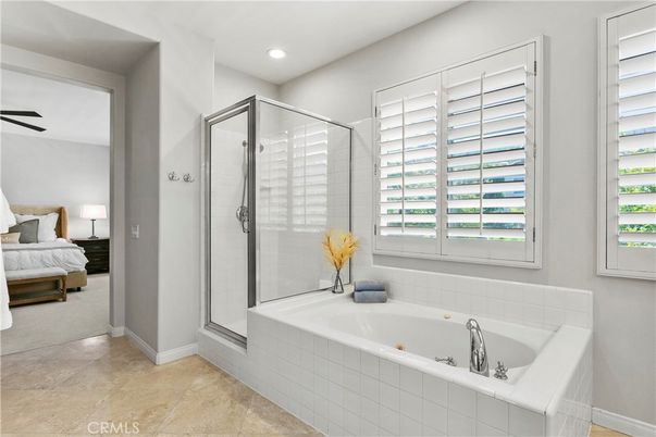 Bathroom, Bedroom, Glass Shower, Interior, Recessed Lighting