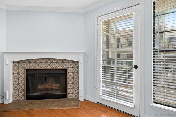 Fireplace, Interior, Wood Texture Flooring
