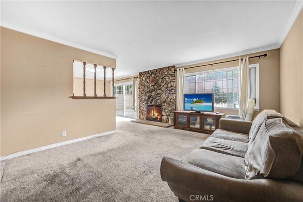 Fireplace, Interior, Living room, Stone Walls