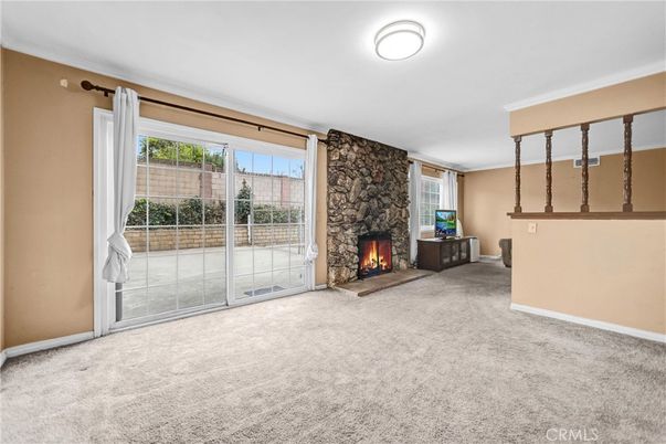 Empty room, Fireplace, Interior, Stone Walls