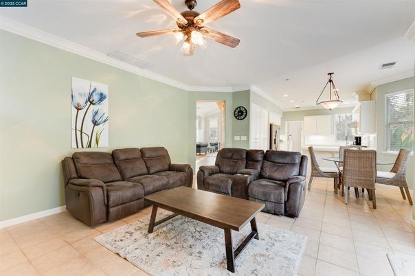 Dining room, Interior, Kitchen, Living room, Pendant Lights, Recessed Lighting