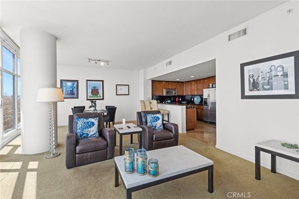 Dining room, Interior, Kitchen, Living room, Recessed Lighting, Stainless Steel Appliances