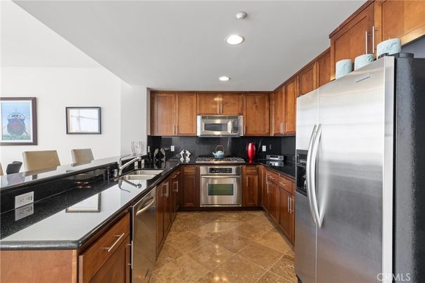 Interior, Kitchen, Recessed Lighting, Stainless Steel Appliances