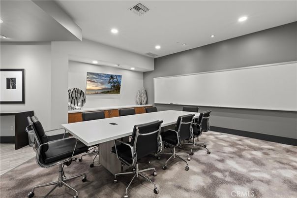 Home Office, Interior, Recessed Lighting