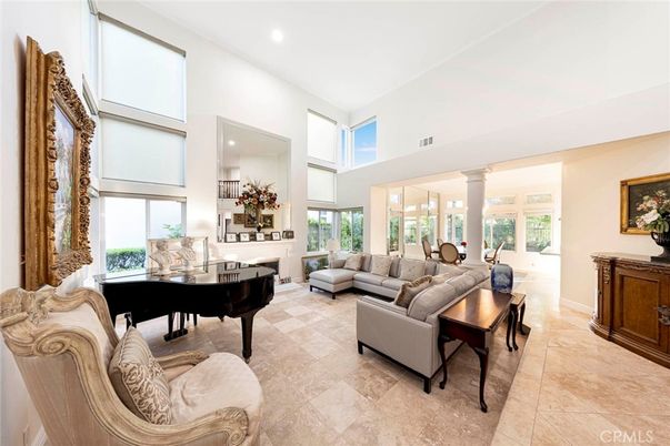Interior, Living room, Piano, Recessed Lighting