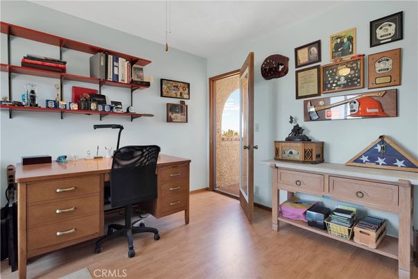 Home Office, Interior, Wood Texture Flooring