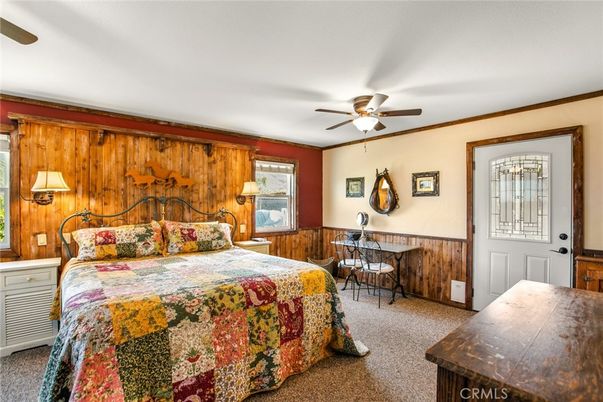 Bedroom, Interior, Wooden Walls
