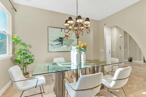 Chandelier, Dining room, Interior