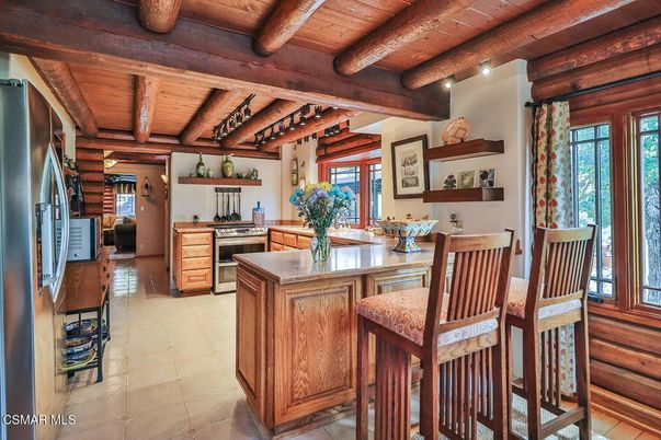 Interior, Kitchen, Stainless Steel Appliances, Wooden Beams, Wooden Ceilings