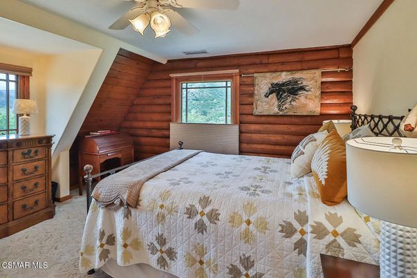Bedroom, Interior, Wooden Walls