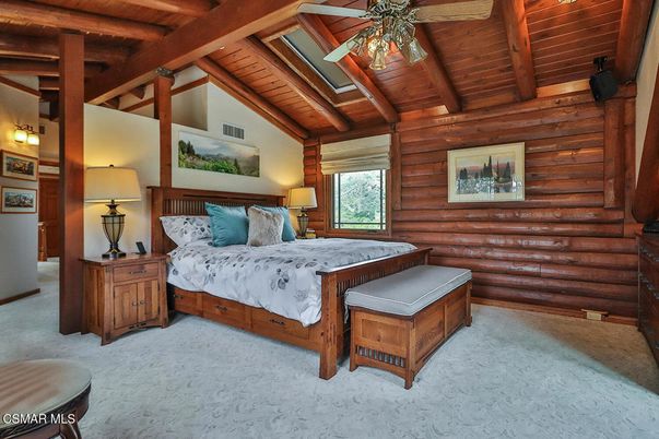 Bedroom, Interior, Wooden Beams, Wooden Ceilings, Wooden Walls