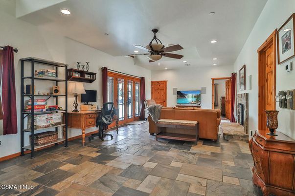 Home Office, Interior, Living room, Recessed Lighting