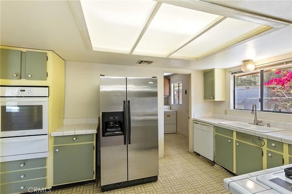 Interior, Kitchen, Stainless Steel Appliances, Tile Countertops