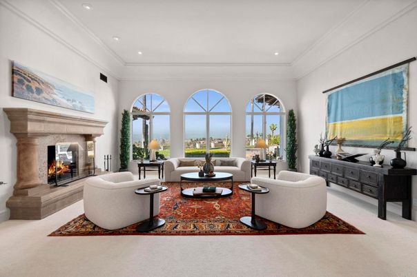 Fireplace, Interior, Living room, Recessed Lighting