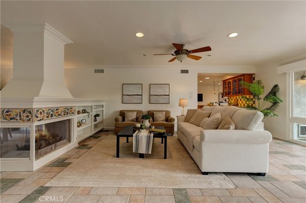 Fireplace, Interior, Living room, Recessed Lighting