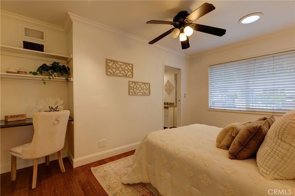 Bedroom, Home Office, Interior, Wood Texture Flooring