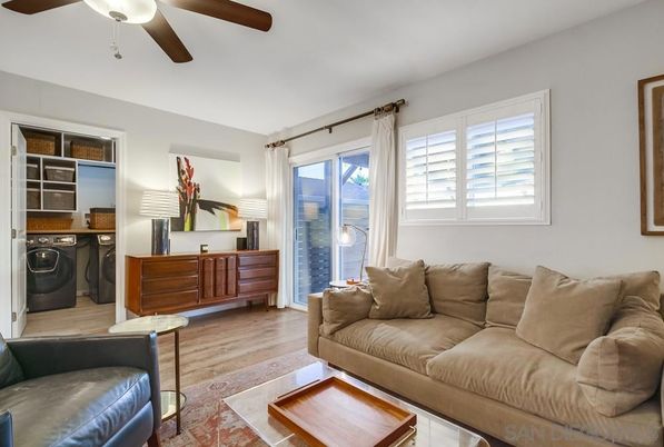 Interior, Living room, Washer, Wood Texture Flooring