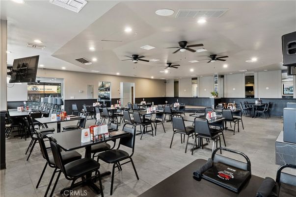 Dining room, Interior, Recessed Lighting