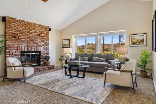 Fireplace, Interior, Living room, Stone Walls