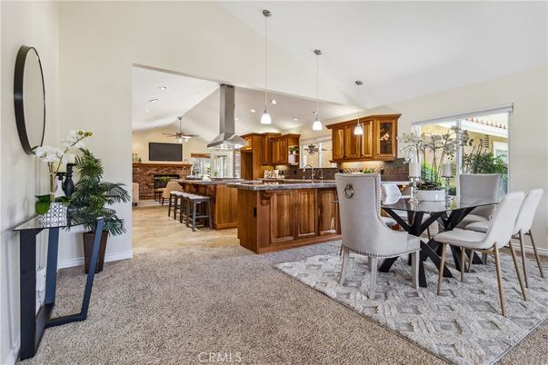 Dining room, Interior, Kitchen, Pendant Lights, Recessed Lighting