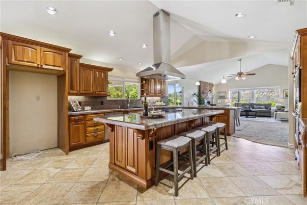 Interior, Kitchen, Living room, Recessed Lighting