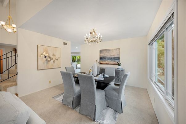 Chandelier, Dining room, Interior
