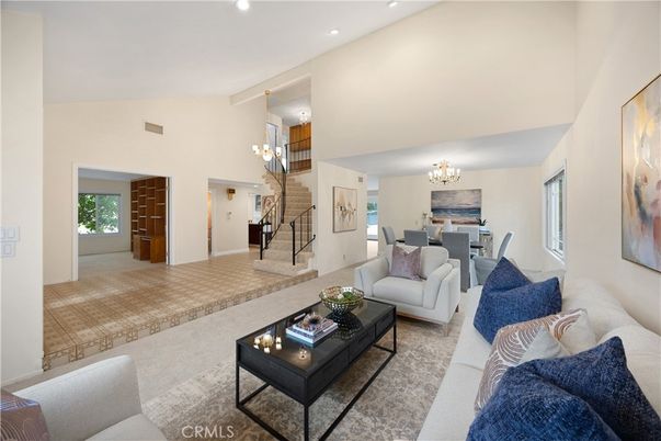 Chandelier, Dining room, Interior, Living room, Recessed Lighting