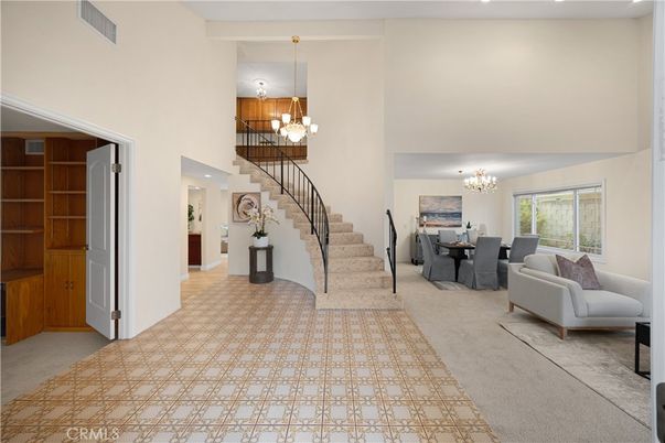 Chandelier, Dining room, Interior, Recessed Lighting