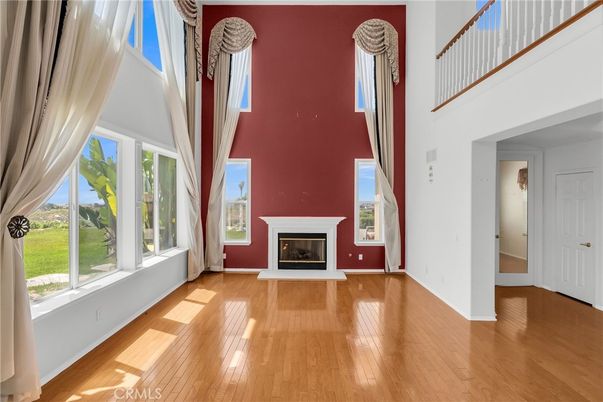Fireplace, Interior, Wood Texture Flooring