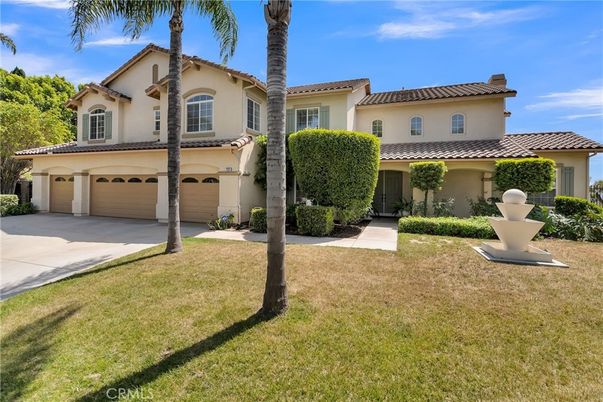 Attached, Backyard, Exterior, Facade, Mediterranean