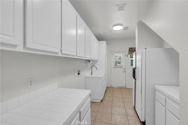 Interior, Kitchen, Tile Countertops