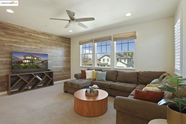 Interior, Living room, Recessed Lighting, Wooden Walls