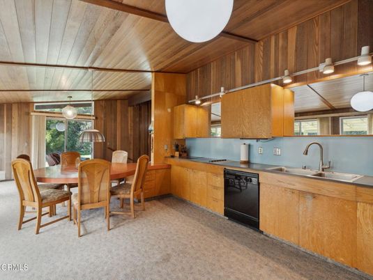 Dining room, Interior, Kitchen, Wooden Ceilings, Wooden Walls