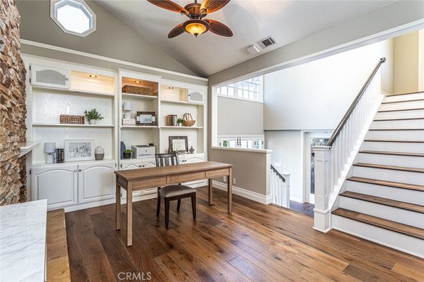 Home Office, Interior, Wood Texture Flooring