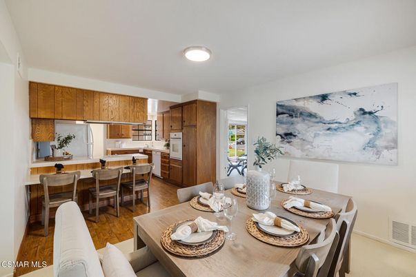 Dining room, Interior, Kitchen, Wood Texture Flooring