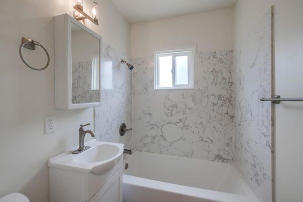 Bathroom, Interior, Marble Walls