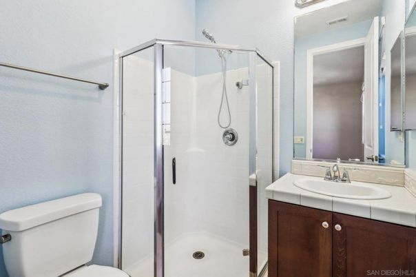 Bathroom, Glass Shower, Interior, Tile Countertops