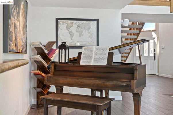 Interior, Piano, Wood Texture Flooring