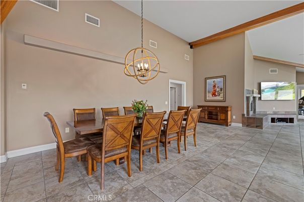 Chandelier, Dining room, Interior, Pendant Lights
