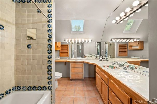 Bathroom, Dual Sink Vanities, Interior, Tile Countertops