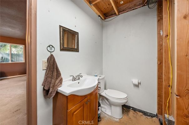 Bathroom, Interior, Wooden Beams, Wooden Ceilings