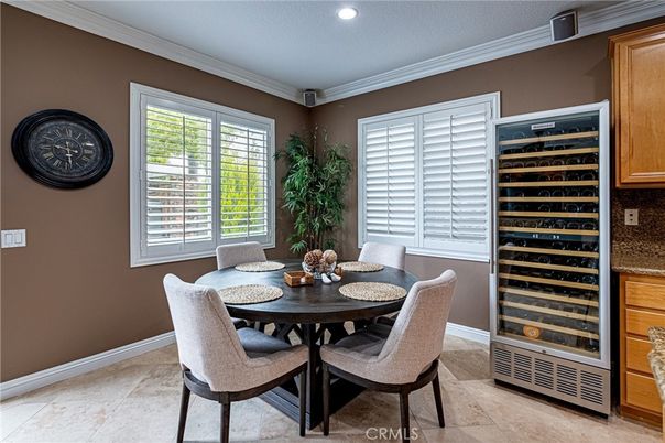 Dining room, Interior, Recessed Lighting