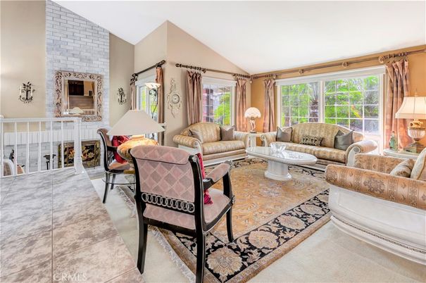 Interior, Living room, Stone Walls