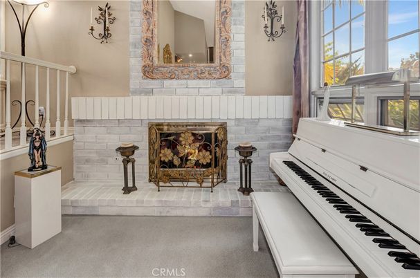 Interior, Piano, Stone Walls