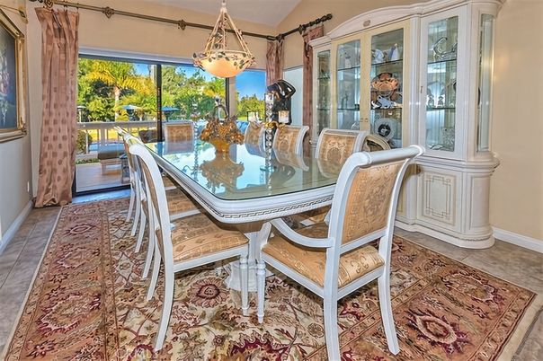Dining room, Interior, Pendant Lights
