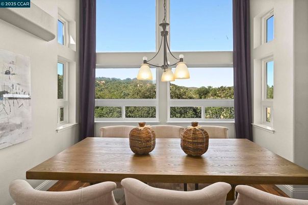 Dining room, Interior, Pendant Lights