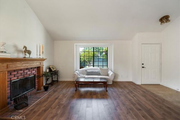 Fireplace, Interior, Wood Texture Flooring