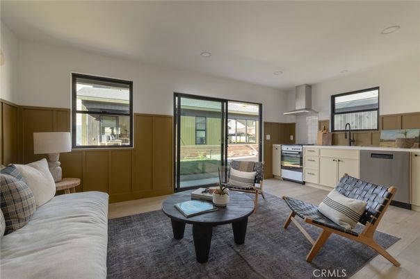 Interior, Kitchen, Living room, Recessed Lighting
