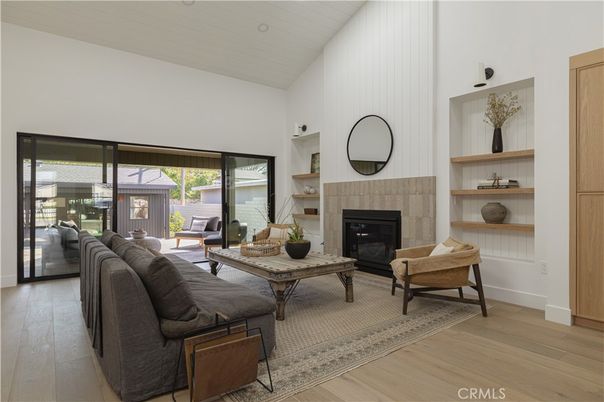 Fireplace, Interior, Living room, Wood Texture Flooring